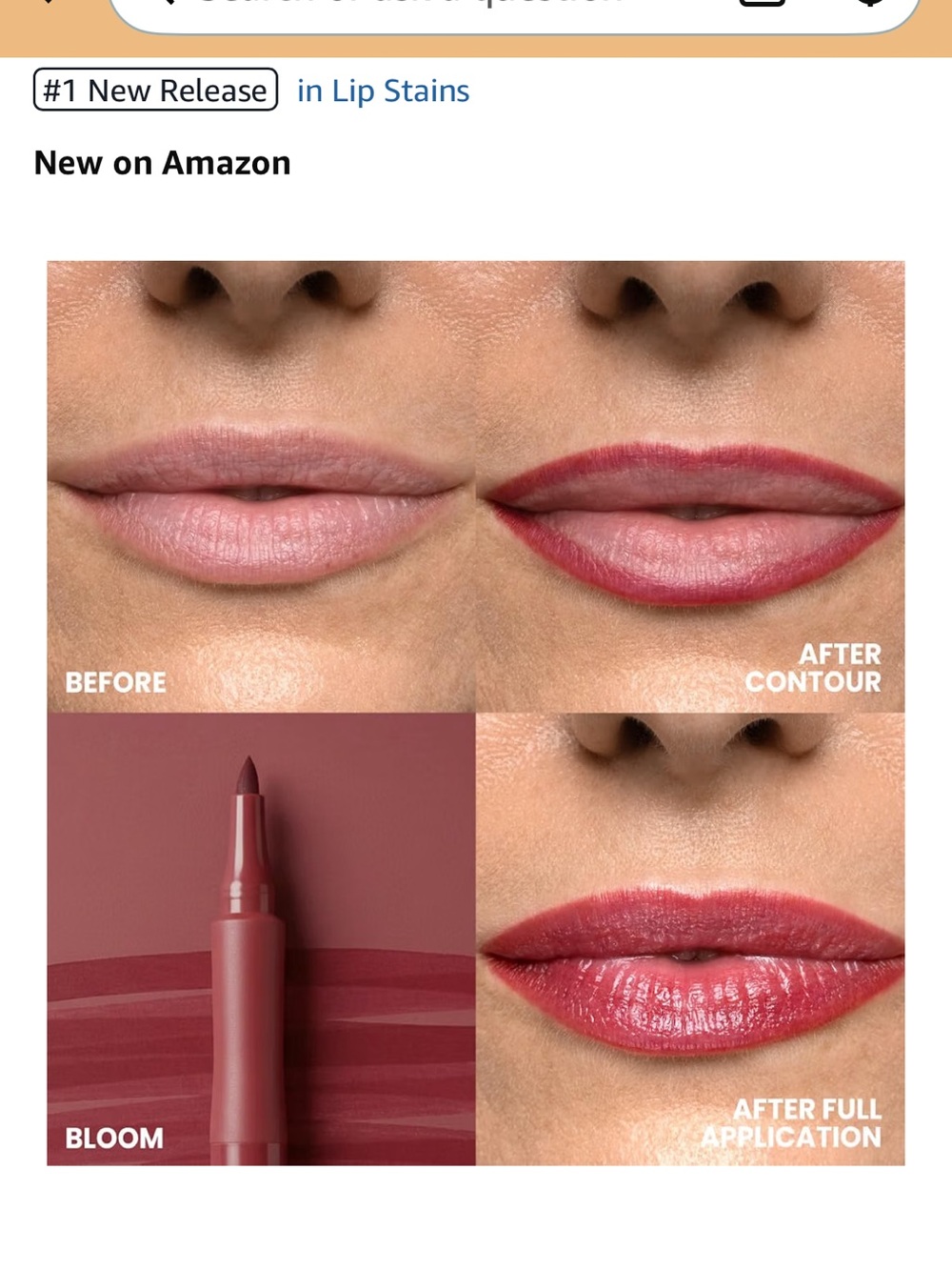 PrimeLip Lip Stain in Bloom